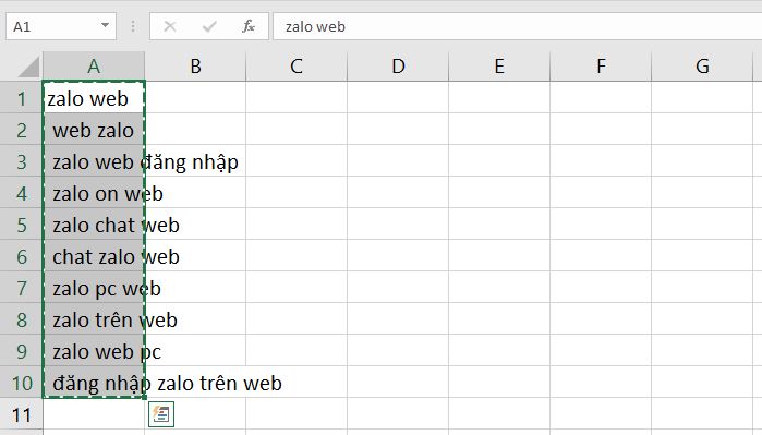 Cách chuyển cột thành dòng - dòng thành cột trong Excel - 9